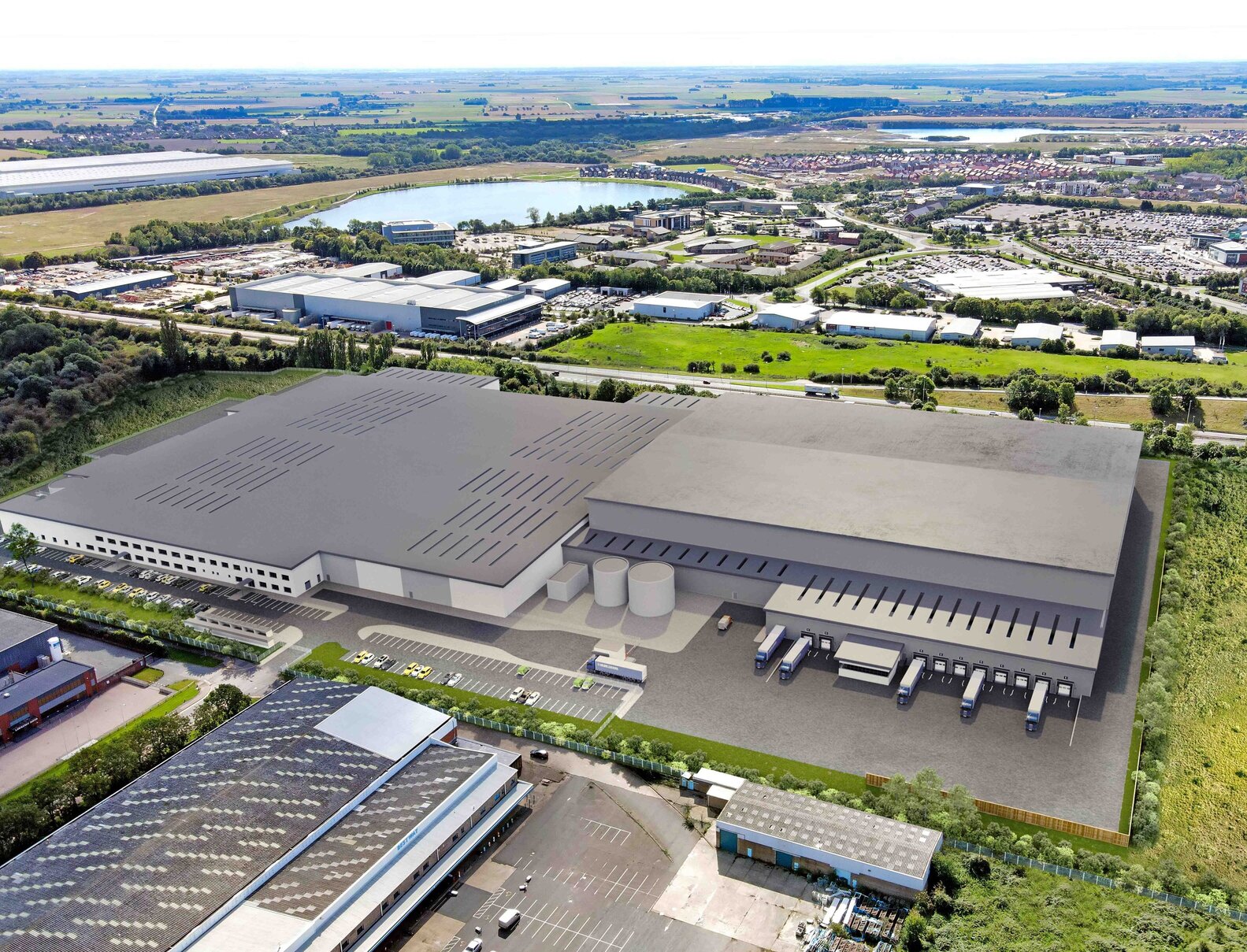 Trebor Developments agrees terms with Crown Packaging at Delta Park, Peterborough