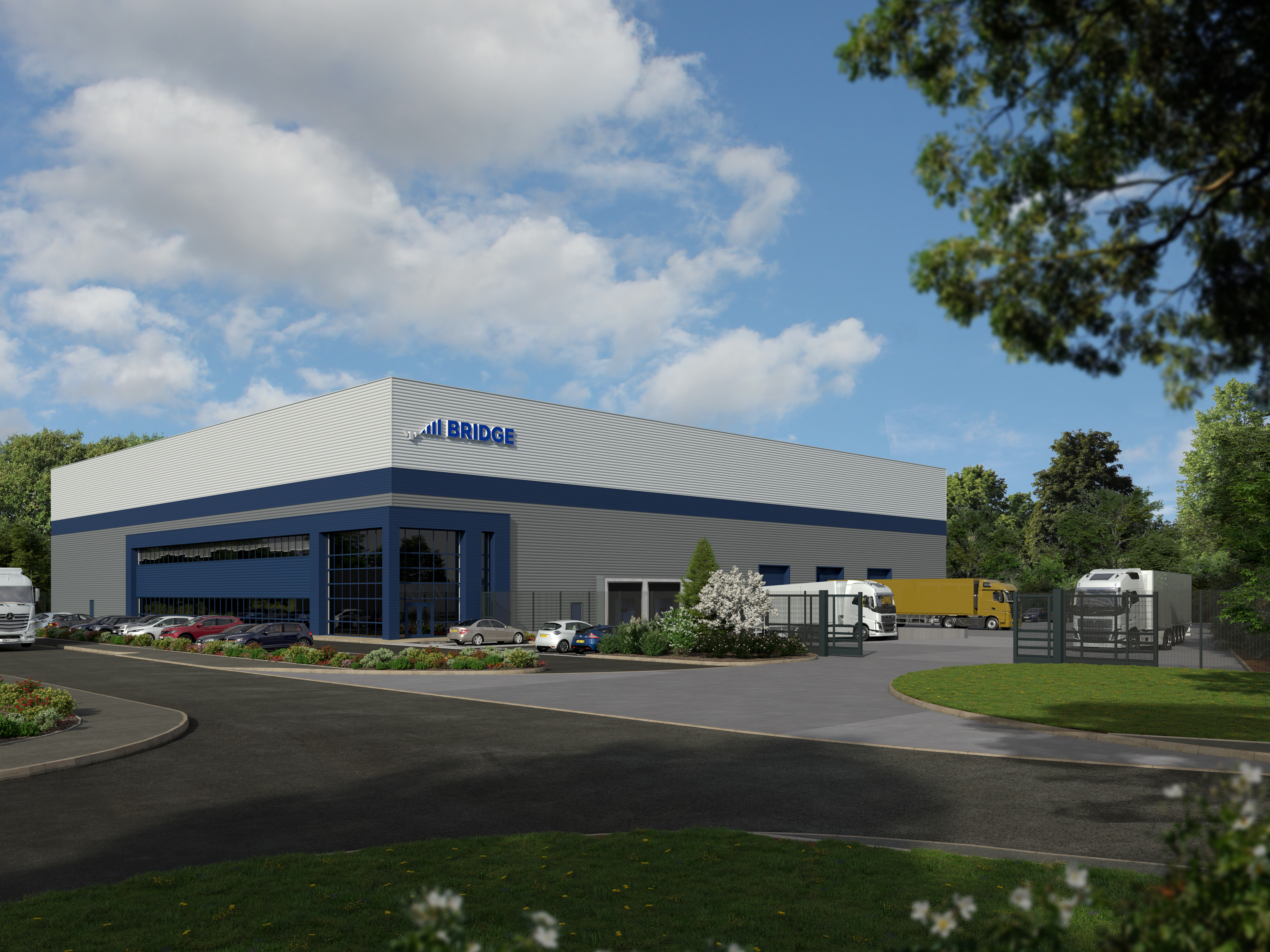 Bridge secures planning consent for first UK industrial development