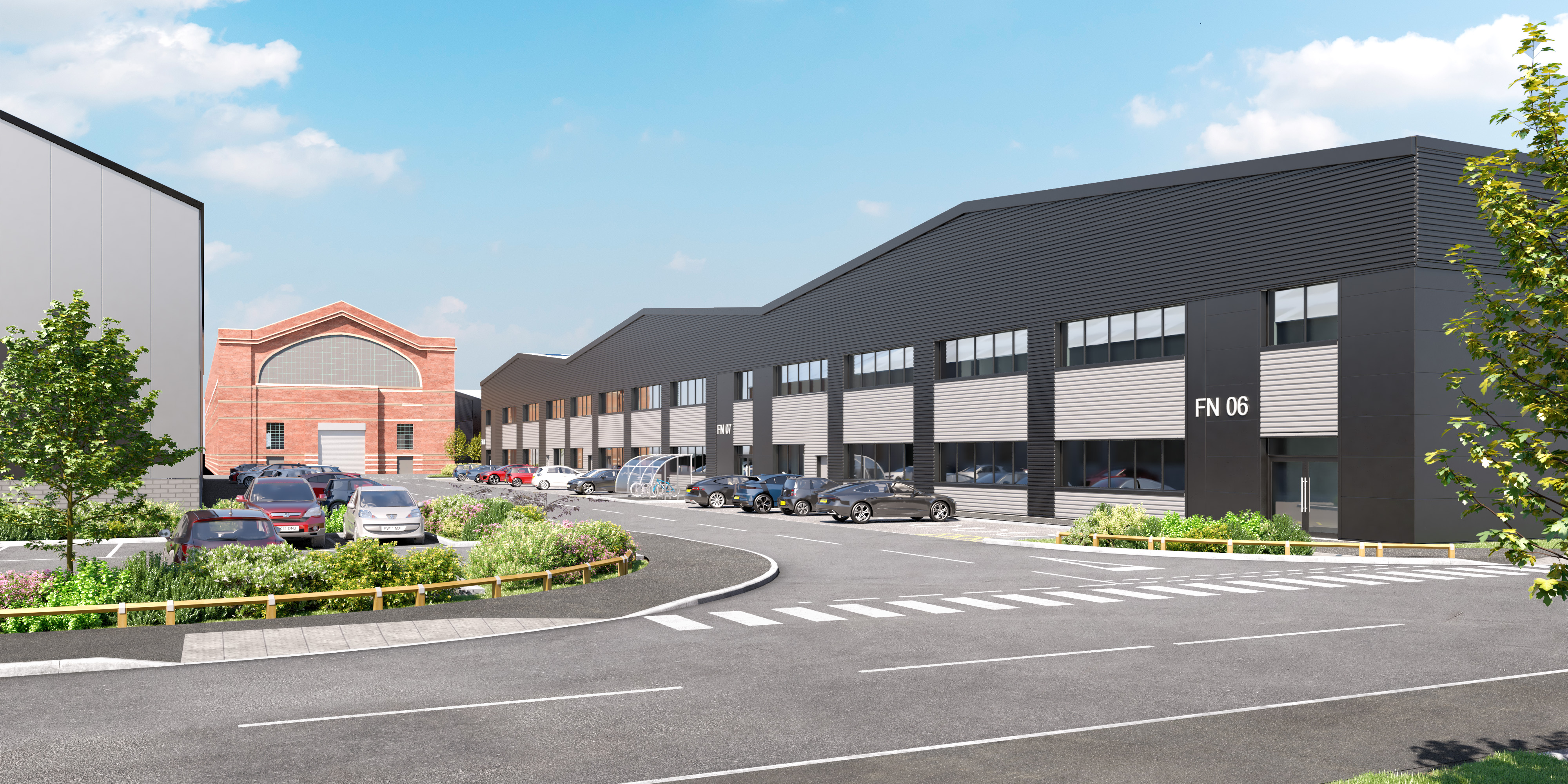 Aureon Partners and Arax Properties get the Green Light for 300,000 sq ft of new manufacturing & logistics space at Falcon Park, Loughborough
