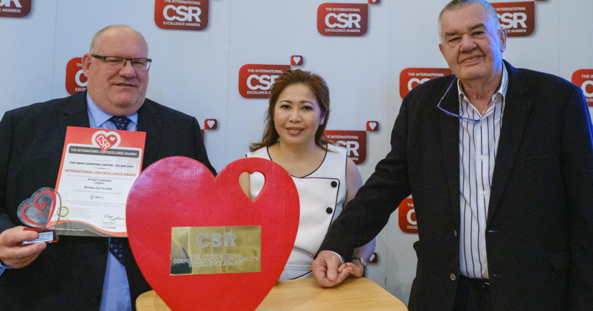 Swan Centre, Leatherhead, scoops international CSR Excellence Silver Award