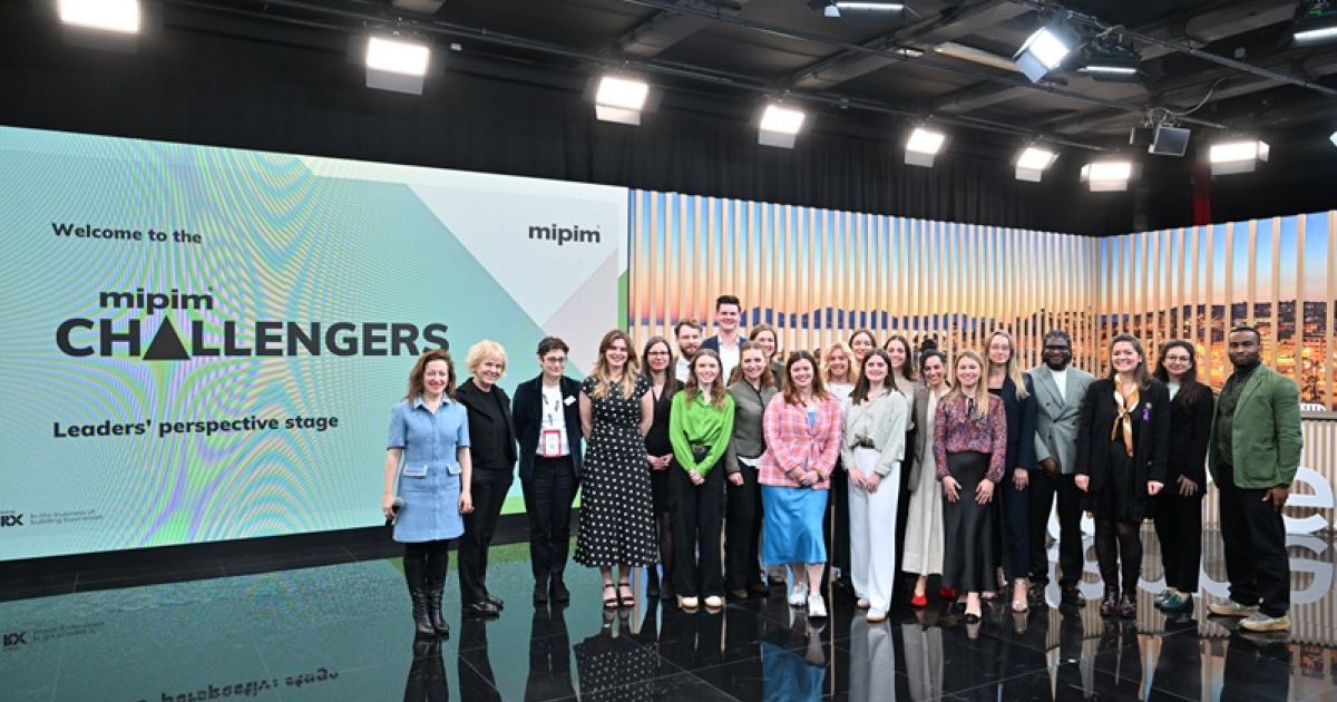 Young professionals pitch bold sustainability ideas at MIPIM 2025
