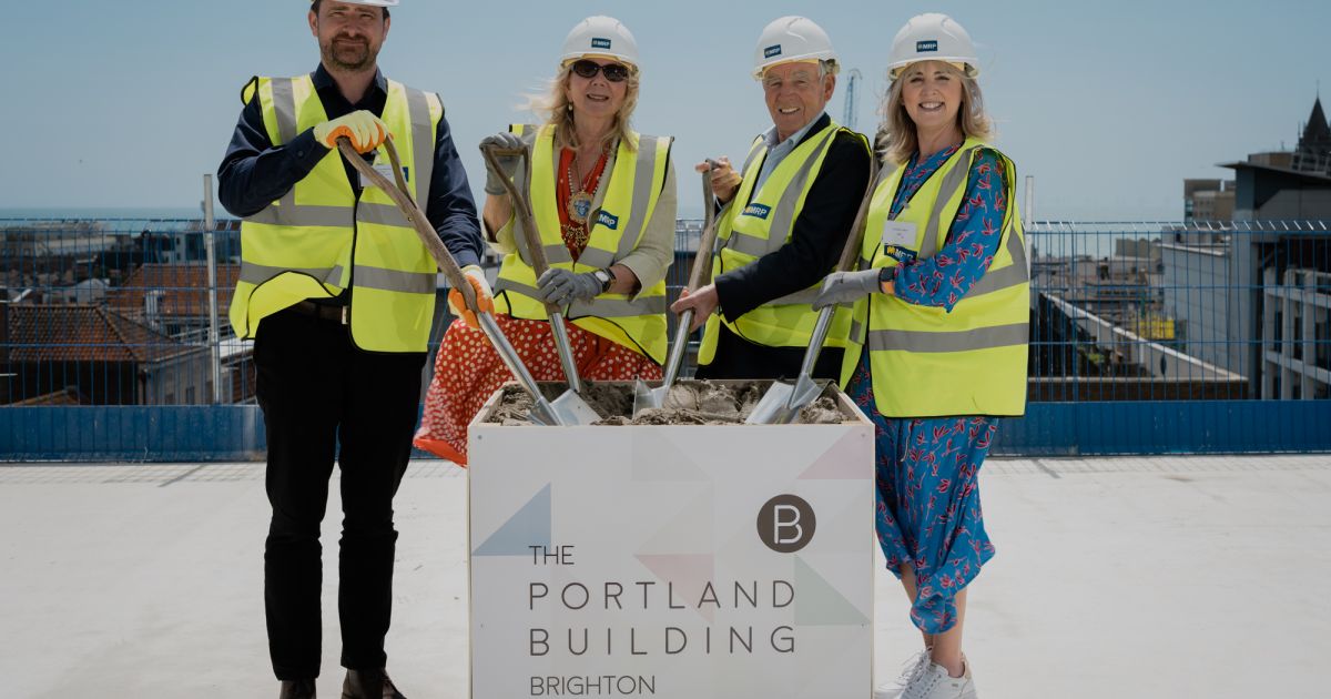 MRP 'Tops Out' at The Portland Building